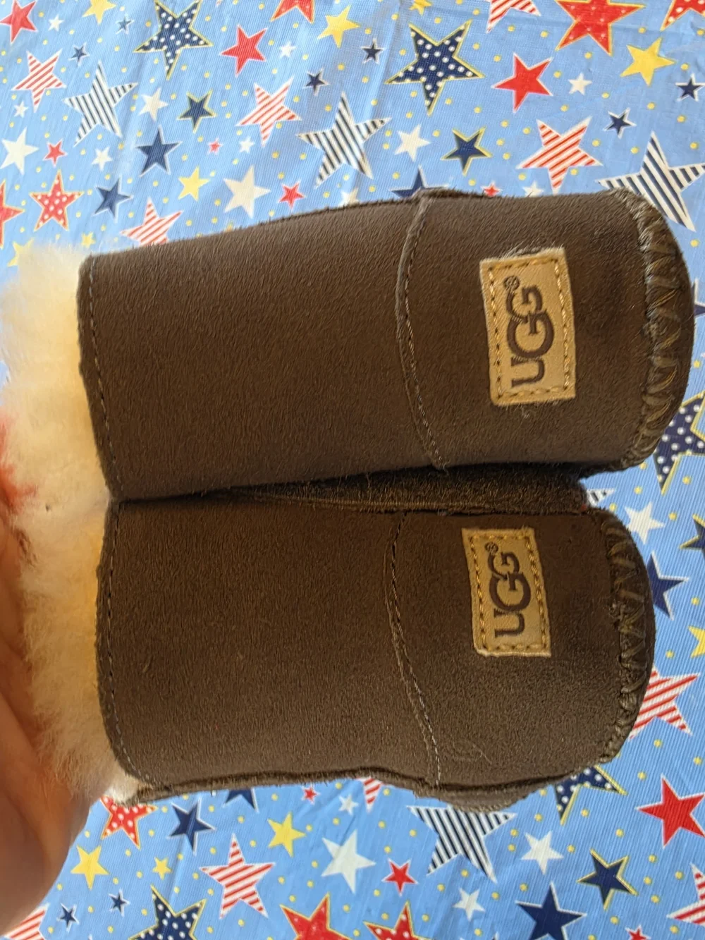 UGG plush shearling